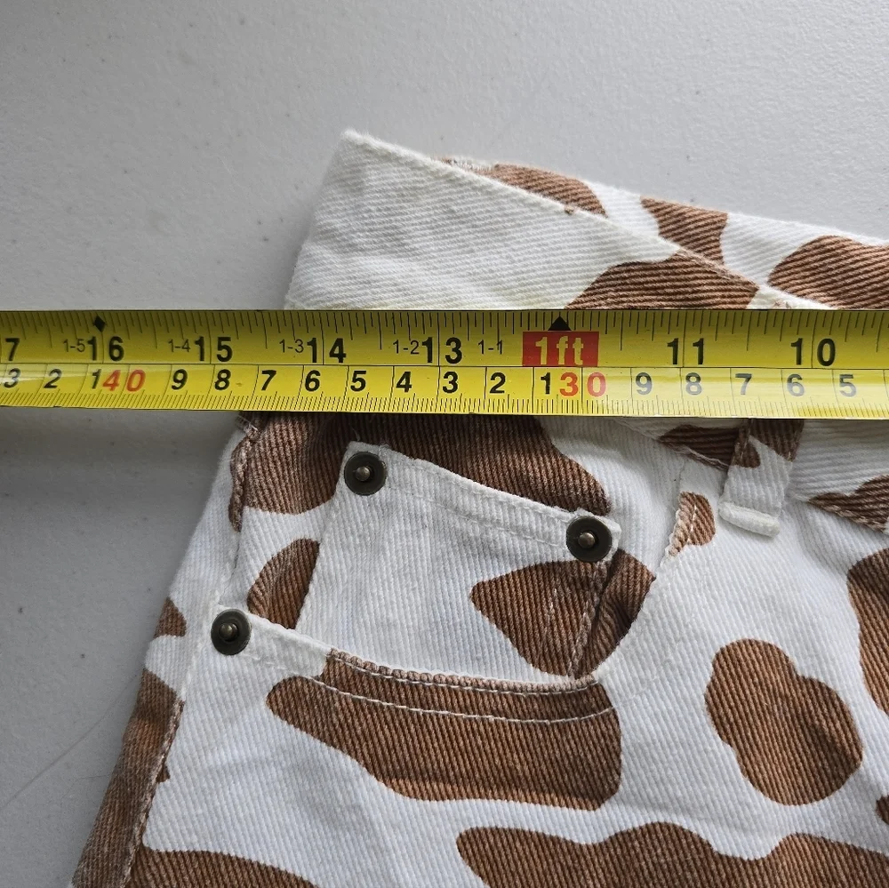 Shekou Giraffe Print Jeans 6 - Picture 4 of 6